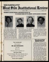 West Side Institutional Review Vol. XIX No. 36