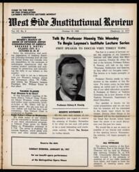 West Side Institutional Review Vol. XX No. 06