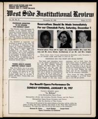 West Side Institutional Review Vol. XX No. 11