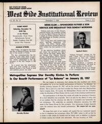 West Side Institutional Review Vol. XX No. 13