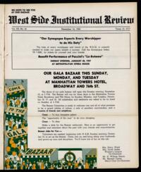 West Side Institutional Review Vol. XX No. 14