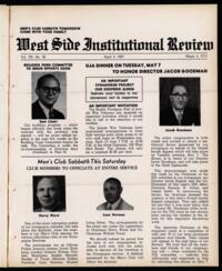 West Side Institutional Review Vol. XX No. 30