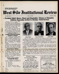 West Side Institutional Review Vol. XXI No. 06