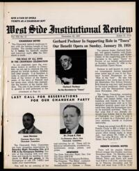 West Side Institutional Review Vol. XXI No. 15
