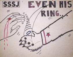 Even his ring