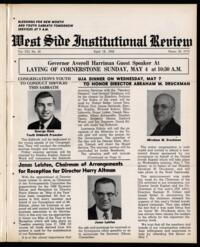 West Side Institutional Review Vol. XXI No. 32