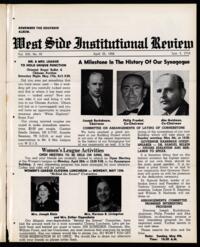 West Side Institutional Review Vol. XXI No. 33
