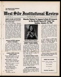 West Side Institutional Review Vol. XXII No. 12