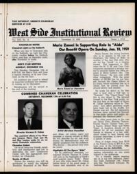 West Side Institutional Review Vol. XXII No. 14