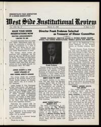 West Side Institutional Review Vol. XXII No. 27