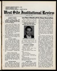West Side Institutional Review Vol. XXII No. 28