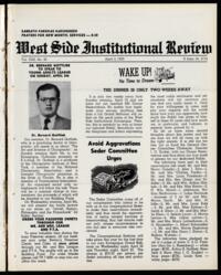 West Side Institutional Review Vol. XXII No. 30