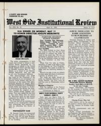 West Side Institutional Review Vol. XXII No. 33