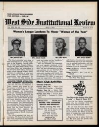 West Side Institutional Review Vol. XXII No. 35