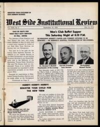 West Side Institutional Review Vol. XXIII No. 02