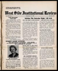 West Side Institutional Review Vol. XXIII No. 03