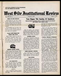 West Side Institutional Review Vol. XXIII No. 05