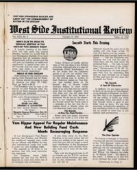 West Side Institutional Review Vol. XXIII No. 06