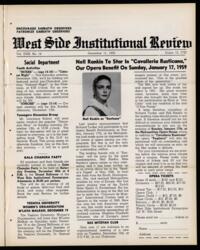 West Side Institutional Review Vol. XXIII No. 14
