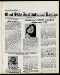 West Side Institutional Review Vol. XXIII No. 16