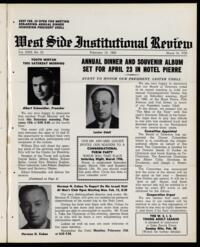 West Side Institutional Review Vol. XXIII No. 23
