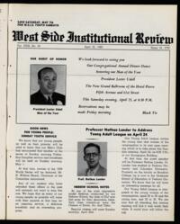 West Side Institutional Review Vol. XXIII No. 33
