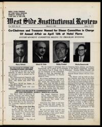West Side Institutional Review Vol. XXIV No. 25