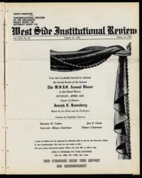 West Side Institutional Review Vol. XXIV No. 29