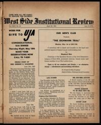 West Side Institutional Review Vol. XXIV No. 33