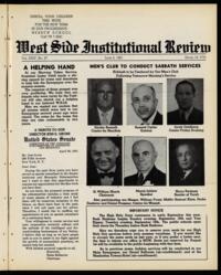 West Side Institutional Review Vol. XXIV No. 37