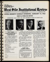 West Side Institutional Review Vol. XXV No. 05