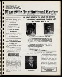 West Side Institutional Review Vol. XXV No. 12