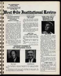 West Side Institutional Review Vol. XXV No. 13