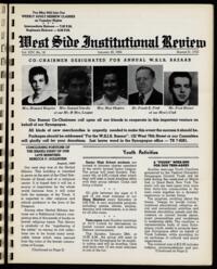 West Side Institutional Review Vol. XXV No. 18