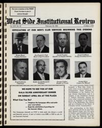 West Side Institutional Review Vol. XXV No. 22
