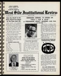 West Side Institutional Review Vol. XXV No. 24