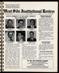 West Side Institutional Review Vol. XXV No. 32