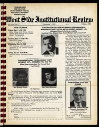West Side Institutional Review Vol. XXVI No. 07