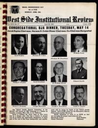 West Side Institutional Review Vol. XXVI No. 17