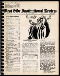 West Side Institutional Review Vol. XXVIII No. 01