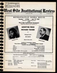 West Side Institutional Review Vol. XXVIII No. 05