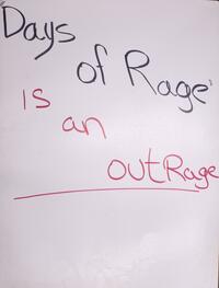 "Days of Rage" is an outrage