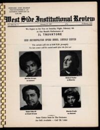 West Side Institutional Review Vol. XXX No. 11