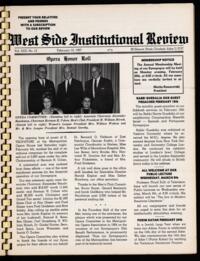 West Side Institutional Review Vol. XXX No. 12