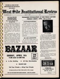 West Side Institutional Review Vol. XXX No. 16