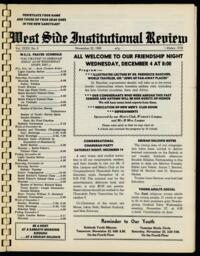 West Side Institutional Review Vol. XXXII No. 06