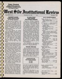 West Side Institutional Review Vol. XXXII No. 08