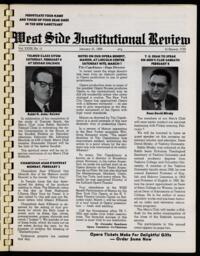 West Side Institutional Review Vol. XXXII No. 11