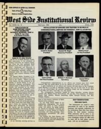 West Side Institutional Review Vol. XXXII No. 16