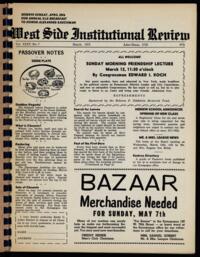 West Side Institutional Review Vol. XXXV No. 07